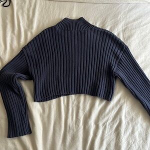 Cropped sweater